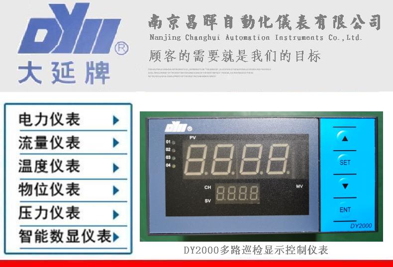 DY2000、DY21D0208，DY28D0108、DY29D0108、DY21D1008、東輝儀表、多通道巡檢儀